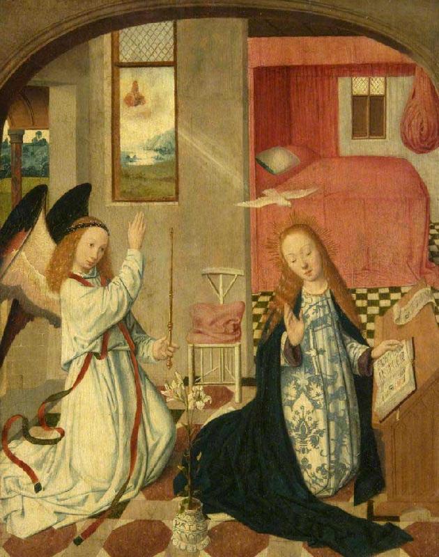 The Brunswick Monogrammist The Annunciation